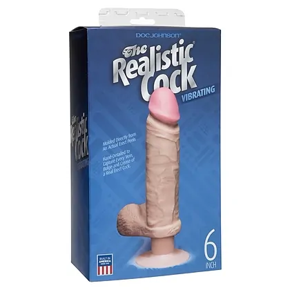 Vibrator cu Ventuza The Realistic Penis 21cm
