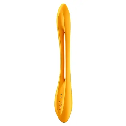 Vibrator Cuplu Elastic Joy Portocaliu