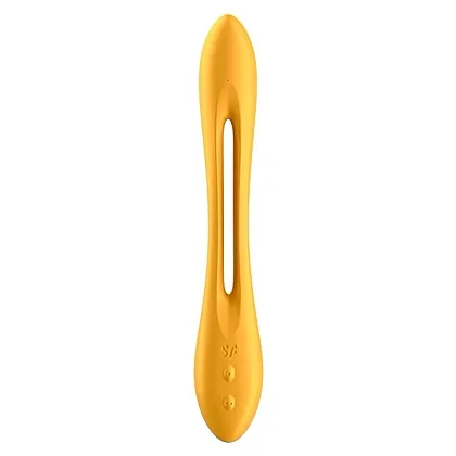 Vibrator Cuplu Elastic Joy Portocaliu