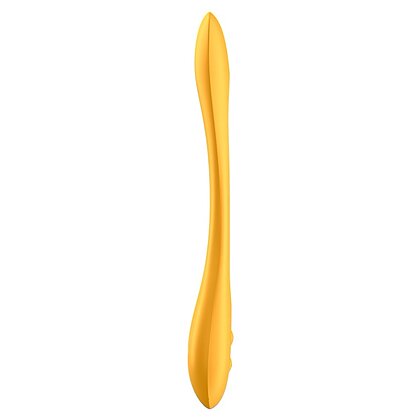 Vibrator Cuplu Elastic Joy Portocaliu