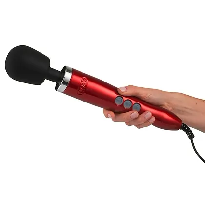 Vibrator De Lux Pentru Masaj Doxy Die Cast Roșu