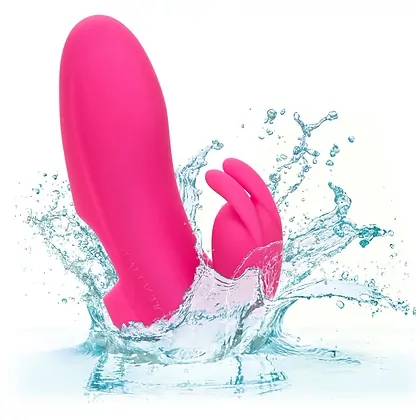 Vibrator din Silicon Pentru Plăcere cu Degetul Roz