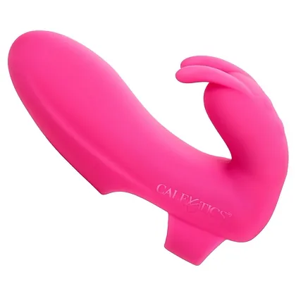 Vibrator din Silicon Pentru Plăcere cu Degetul Roz