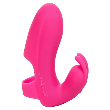 Vibrator din Silicon Pentru Plăcere cu Degetul Roz