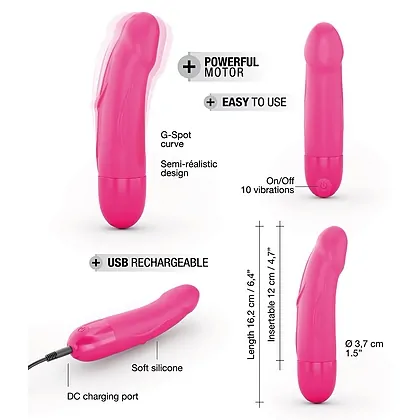 Vibrator Dorcel Real Vibration Roz