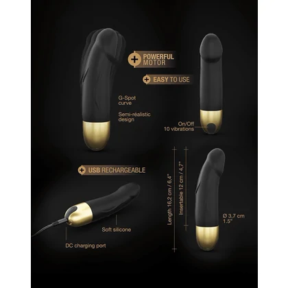 Vibrator Dorcel Real Vibration S Negru