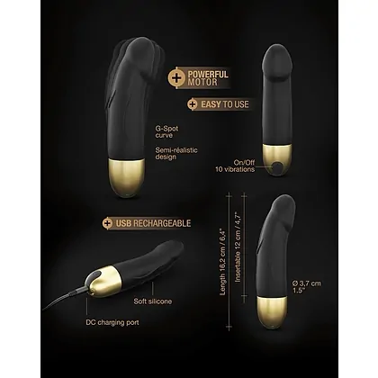 Vibrator Dorcel Real Vibration S Negru