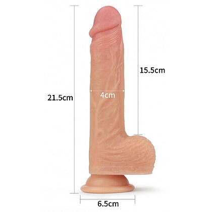 Vibrator Dual Layered Rotating Nature Penis