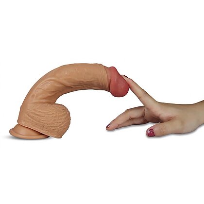 Vibrator Dual Layered Rotating Nature Penis