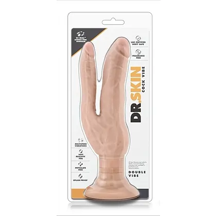 Vibrator Dublu Dr. Skin Penis Vibes