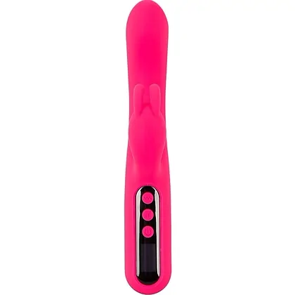 Vibrator Dublu Sunset Rabbit 10 Moduri Reîncărcabil Roz