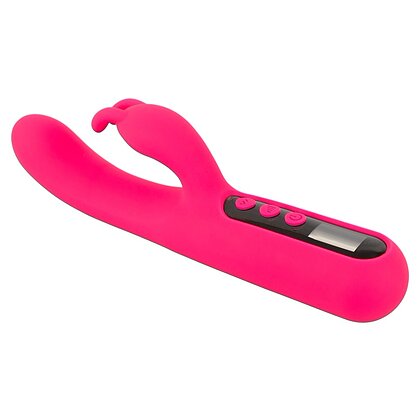 Vibrator Dublu Sunset Rabbit 10 Moduri Reîncărcabil Roz
