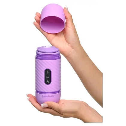 Vibrator Fantasy Love Cu Împingere Mov