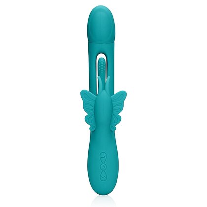 Vibrator Fluture G 3 Motoare Peste 10 Moduri Reîncărcabil Albastru
