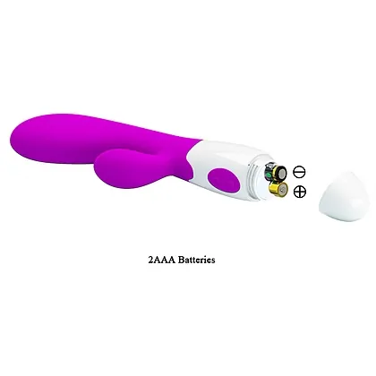 Vibrator Iepuraș 30 Funcții 21.5cm Mov