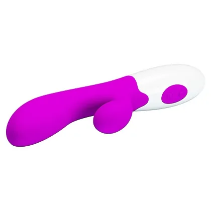Vibrator Iepuraș 30 Funcții 21.5cm Mov