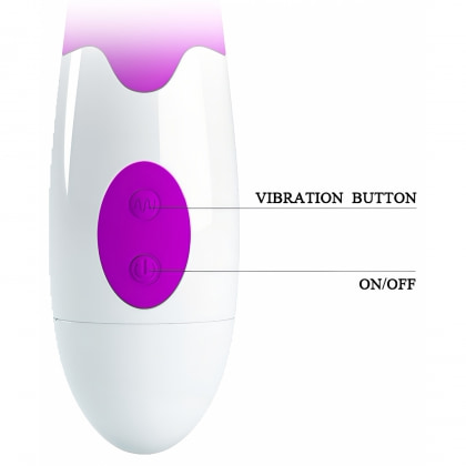 Vibrator Iepuraș 30 Funcții 21.5cm Mov