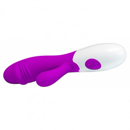 Vibrator Iepuraș Frumos Acțiune Rapidă Mov