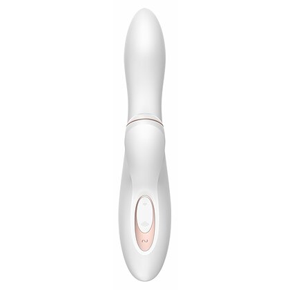 Vibrator Iepuraș Satisfyer Profesional Punctul G Alb