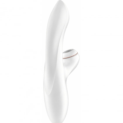 Vibrator Iepuraș Satisfyer Profesional Punctul G Alb