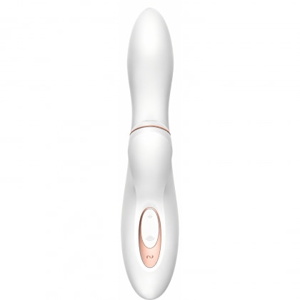 Vibrator Iepuraș Satisfyer Profesional Punctul G Alb