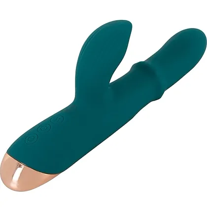 Vibrator Iepure Thumping — 10+7 Moduri, 3 Motoare Verde