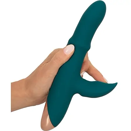 Vibrator Iepure Thumping — 10+7 Moduri, 3 Motoare Verde