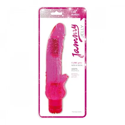 Vibrator Jammy Jelly Flame Glitter Roz