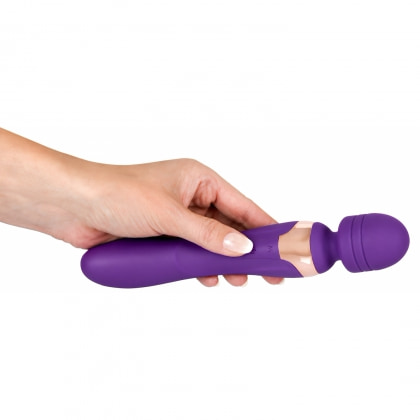 Vibrator Double Massager pentru Punctul G și Masaj Mov