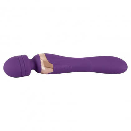 Vibrator Double Massager pentru Punctul G și Masaj Mov
