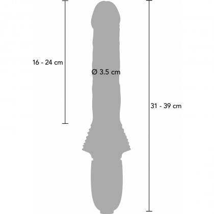 Vibrator Magnum Opus Thruster Negru