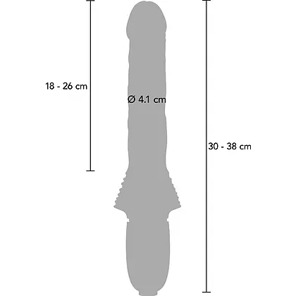 Vibrator Magnum Opus Thruster Pro Negru
