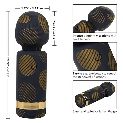 Vibrator Mic Clitoris Wand Negru