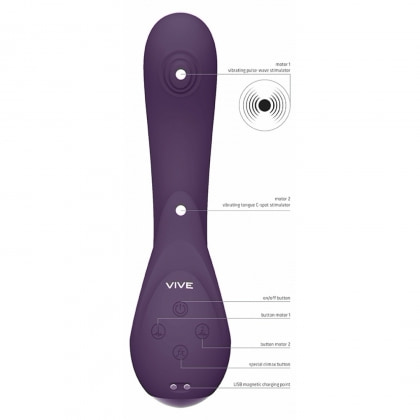 Vibrator Miki Pulse Wave Flickering Punct G Mov