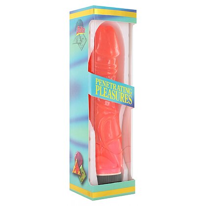 Vibrator Moale Seven Creations 21cm Rosu