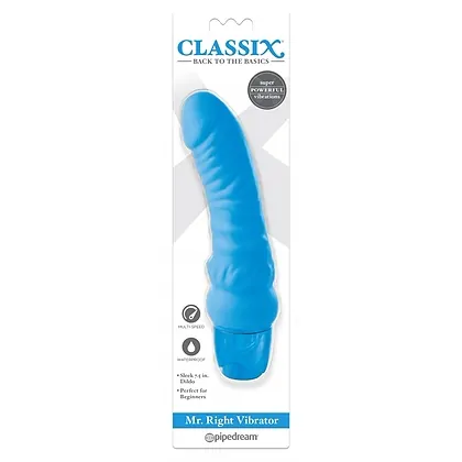 Vibrator Mr. Right Albastru