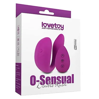 Vibrator O-Sensual Double Rush Mov