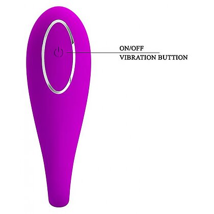 Vibrator Pentru Cupluri Cu Telecomandă Mov