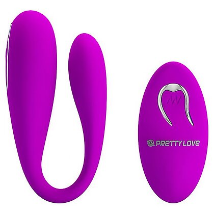 Vibrator Pentru Cupluri Cu Telecomandă Mov