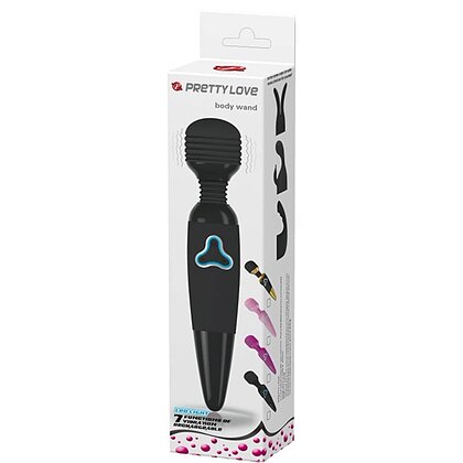 Vibrator Pretty Love Body Wand Negru