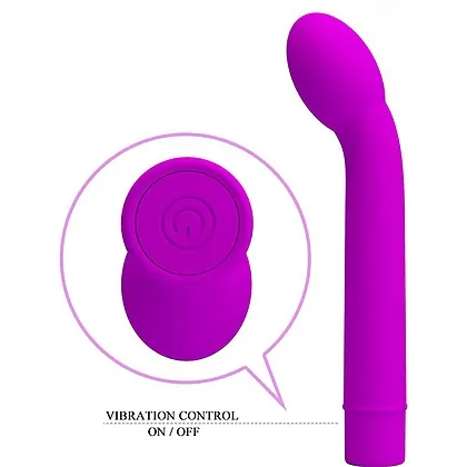 Vibrator Pretty Love Logan Bendable Punct G Mov