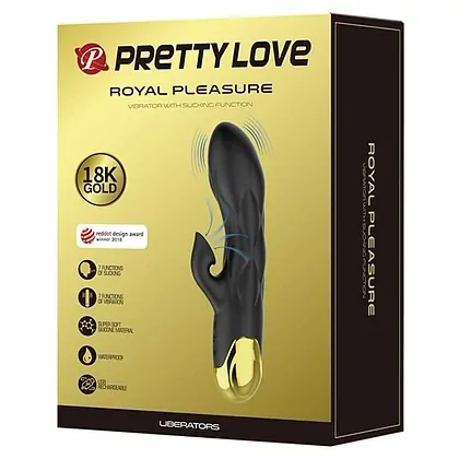 Vibrator Pretty Love Royal Pleasure Negru