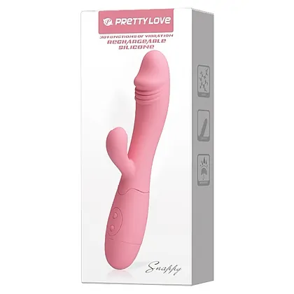 Vibrator Pretty Love Snappy Reîncărcabil Roz