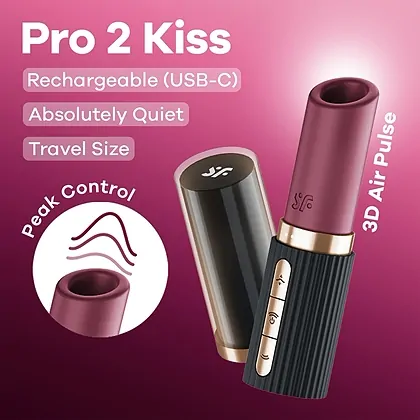 Vibrator Pro 2 Kiss Air Pulse Mov