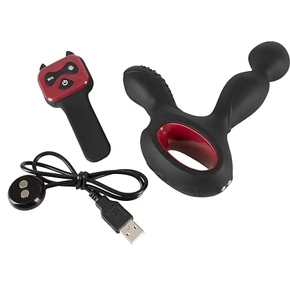 Vibrator Prostată Plug Negru