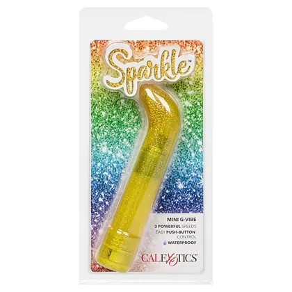 Vibrator Punctul G Sparkle Mini Galben