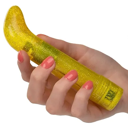 Vibrator Punctul G Sparkle Mini Galben