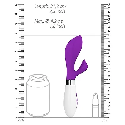 Vibrator Rabbit Achelois Rechargeable Mov