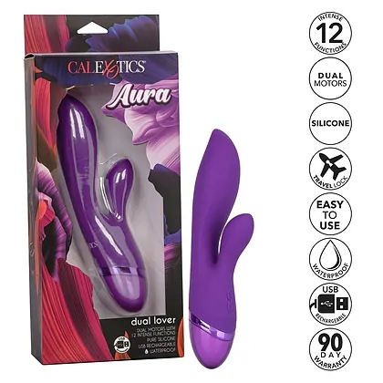 Vibrator Rabbit Aura Dual Lover Mov