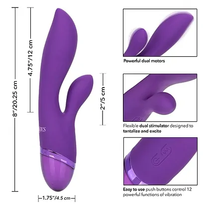 Vibrator Rabbit Aura Dual Lover Mov